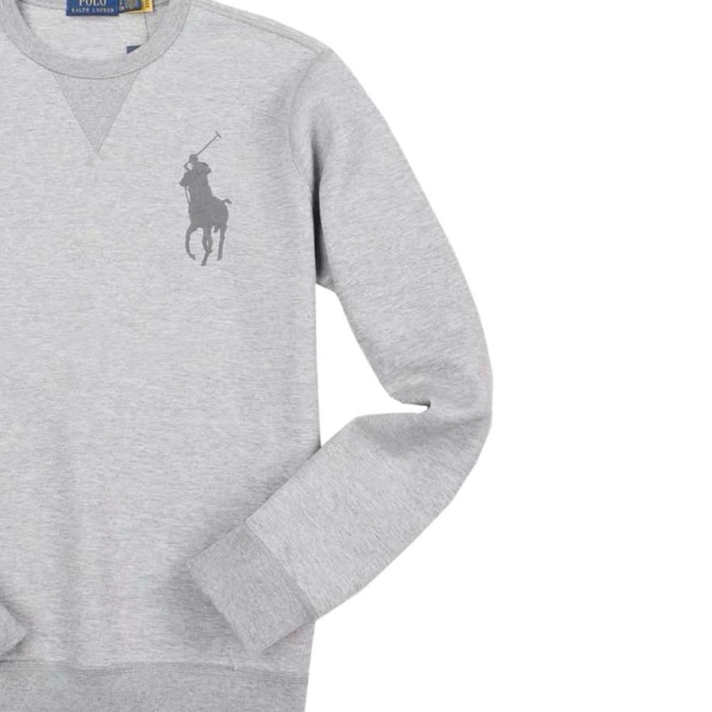 Polo Ralph Lauren Solid Color Long Sleeve Crew Neck Sweatshirt Men Sweatshirt 710883342-005