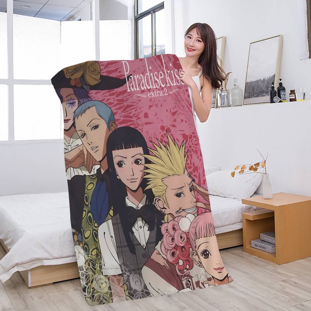 Anime P-Paradise K-Kisss Shoujo Manga Beach Towel Bath Towels for Microfiber Quick Dry Custom Sand Free Beach Yoga Spa Gym Pool