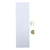 Gold Glass Shelf Glass Wall Mount Tempered Glass Shower Storage  Indoor