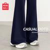 MINISO Women's High-Waist Flare Sweatpants