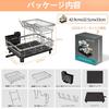 MAJALiS 2-Tier Stainless Steel Dish Drainer, Dish Drying Rack, Dish Drainer, Dish Rack, Washing Basket, Dish Stand, Kitchen, 304 Stainless Steel, Knif