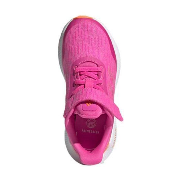 adidas EQ21 Run Velcro J Fabric Breathable Low Top Kids' Running Shoes Pink Kids' FX2255