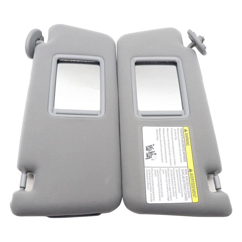 Artudatech Gray Sun Visor Left & Right 74320-04181-B1 74310-04181-B1 For Nissan Altima 2013-2018