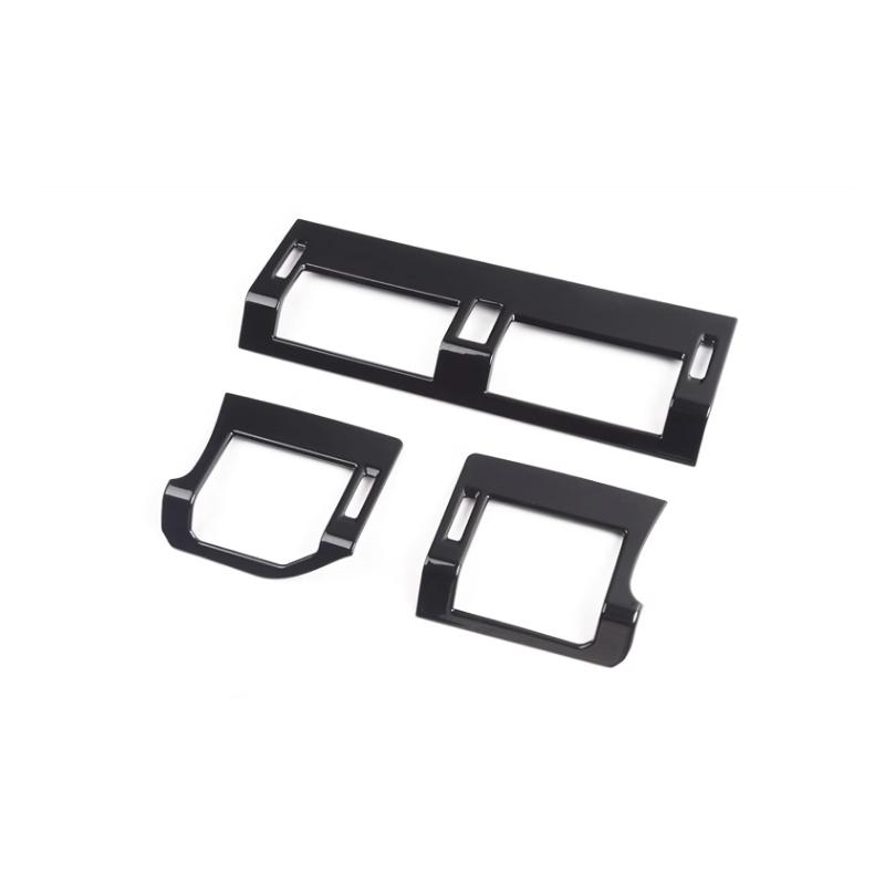 

For Land Rover Defender 90 110 130 2020-2024 ABS Car Center Control Air Outlet Decorative Frame Sticker Car Interior Accessories