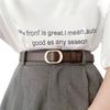 Womens Pu Classic Belt In Multiple Colors Ideal For Casual And Dressy Styles