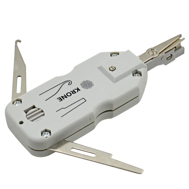High Quality Krone Punch Down Tool Kit With Sensor For Ethernet Lan Network Cat5 Rj45 Telecom Phone Wire Rj11 Cable Network Tool