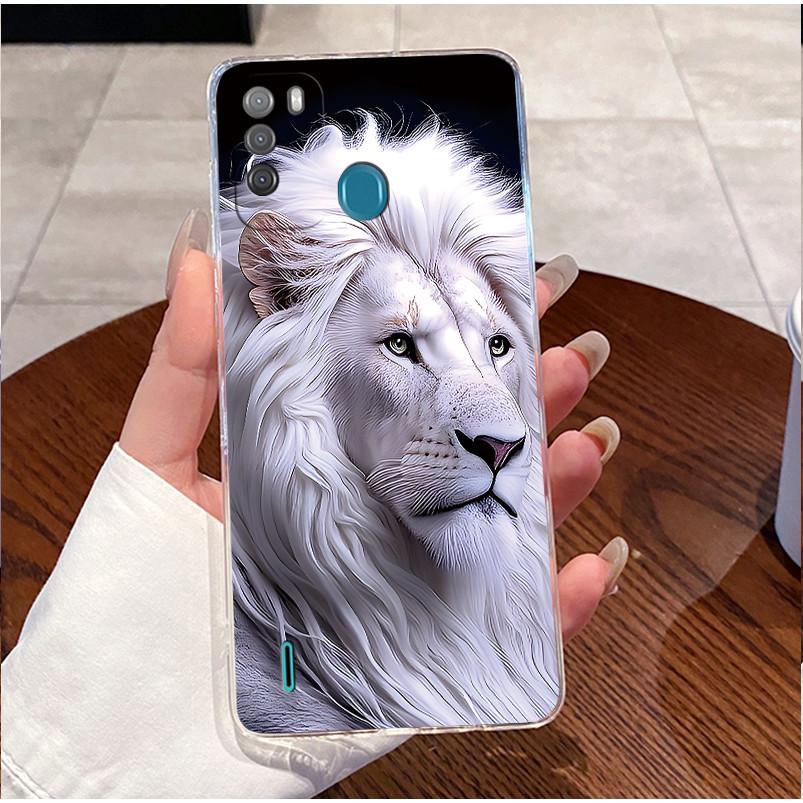 For ITEL S16 Phone Case ITEL Vision 1 Pro Case Clear Luxury Cute Love Rabbit Funny Cat Cartoon Painted Soft TPU Silicone Cover