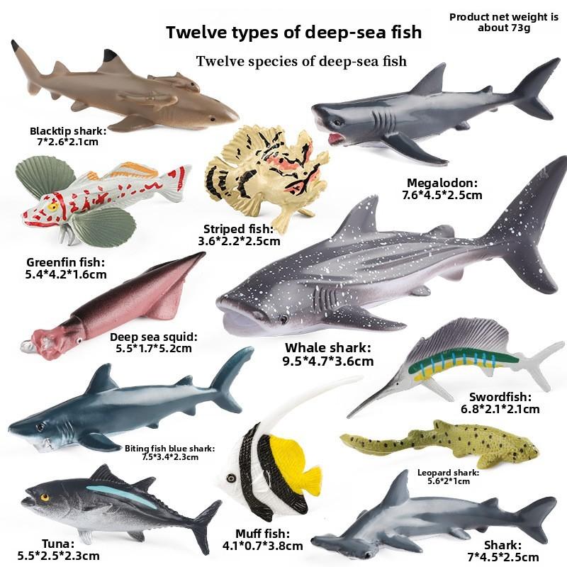 Mini Wild Animal Model Set With Plastic Figures For Educational Display And Collection