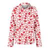 Women's Shirt Blouse Print Button Long Sleeve Casual Basic Shirt Collar Regular Top