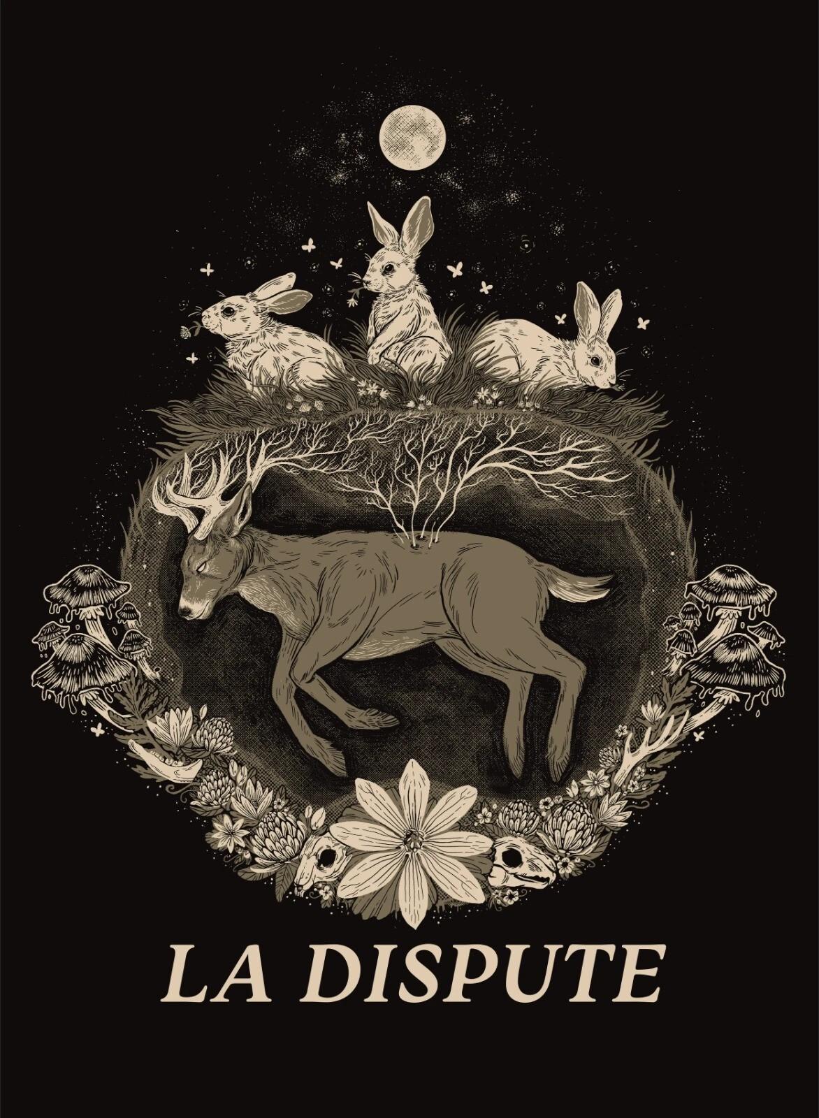 La Dispute Black T-Shirt Cotton All Size S-5XL Unisex BL1246 XXXL