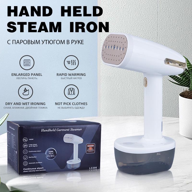 Compact Travel Handheld Garment Steamer and Mini Iron