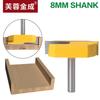 8 Handle Countertop Bottom Cleaning Cutter, Milling Bottom Cutter, Woodworking Milling Cutter, Slotting Cutter, Oreign Trade Special Supply