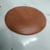Produkte Noora Lammnappa-Leder ROUND TAN CHAIR Pad | Stuhlpolster in abgerundeter Form | Esszimmer-Sitzpolster für Zuhause und Büro | Einweihungsgeschenke |