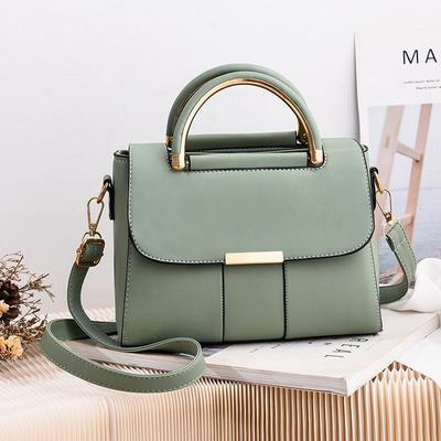 Simple Handbag For Women PU Leather Shoulder Bag Fashion Small Handle Bag Designer Crossbody Bag