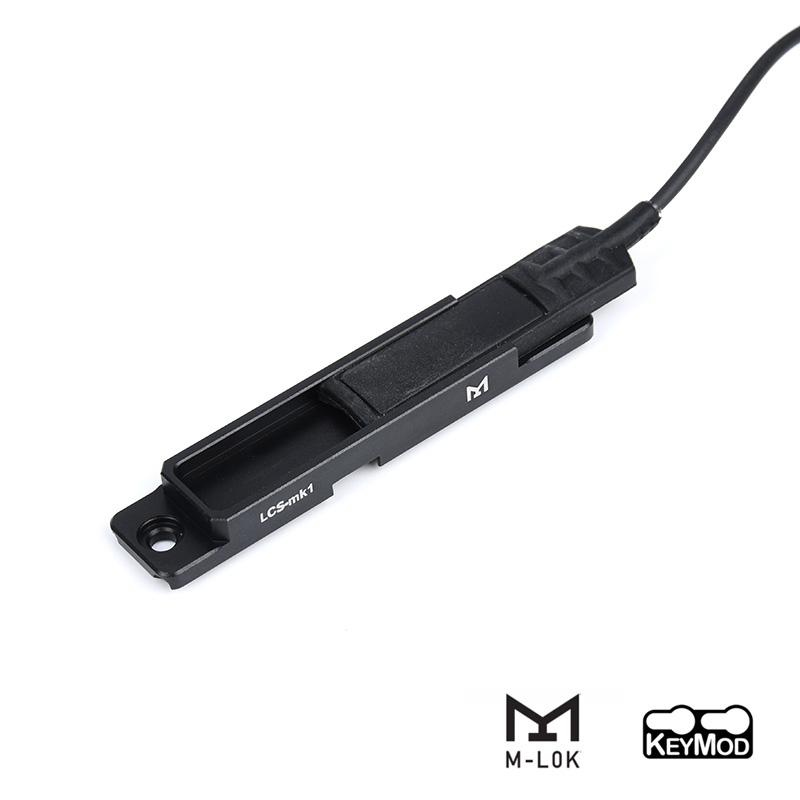 WADSN SF M600 M300 Scout Light Flashlight Remote Tape Pressure Pad Switch Mlok Keymod 20mm Rail Mount Plates Accessories for Out2