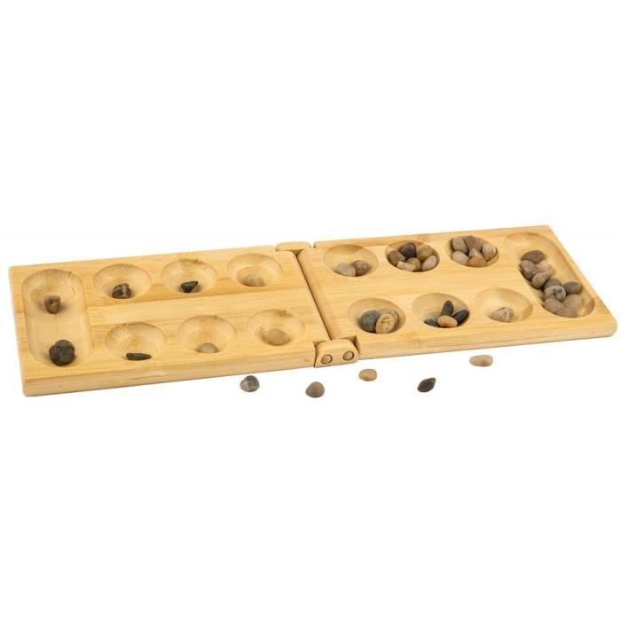 Pandoo Bamboo Mancala - strategy board game - perfect for travel or holidays 4331