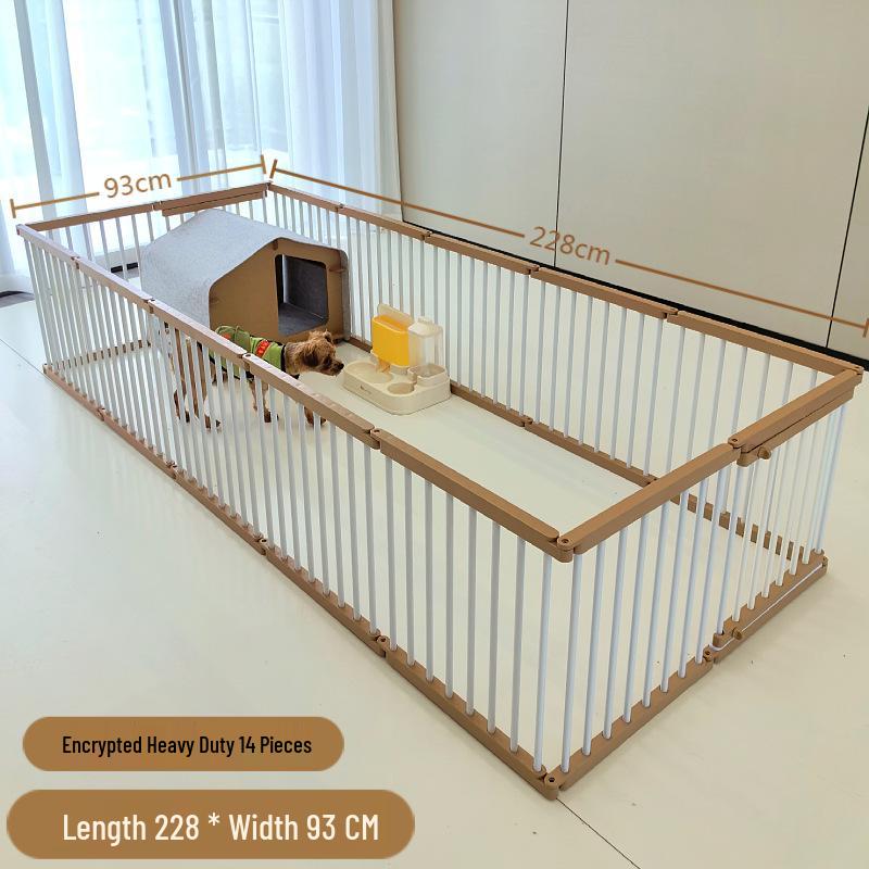 Meng Xiao Bao Indoor Octagonal Dog Fence - Small Pet Guardrail Cage