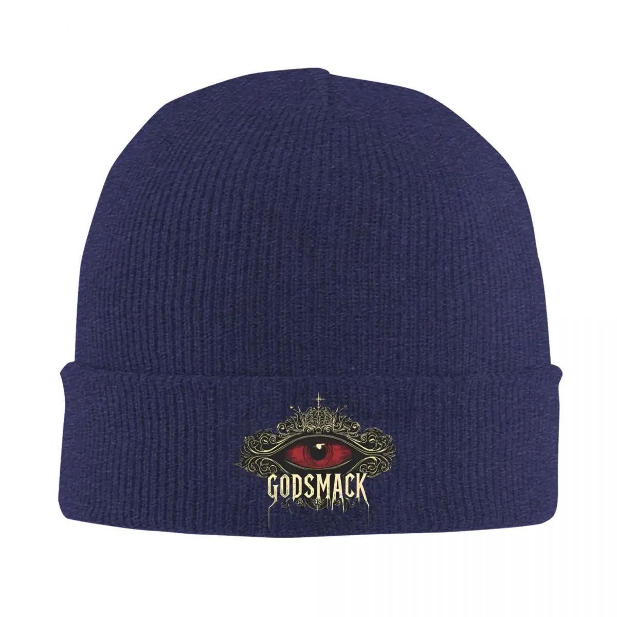 

Godsmack Rock Knitted Hat Women s Men s Skullies Beanies Autumn Winter Hat Acrylic Heavy Metal Band Casual Cap
