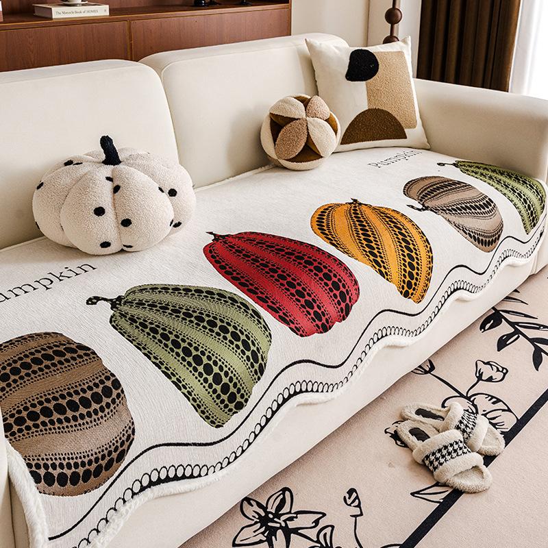 

Покрывало для дивана Chenier 2025 новое простое высококлассное покрывало для дивана цельное полное покрытие чехол для дивана подушка для сиденья 90*90cm