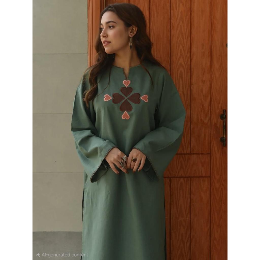 Indyjski Pakistański Styl Salwar Kameez Damski Ubranie na Imprezę Bawełniany Kurti Zestaw Palazzo