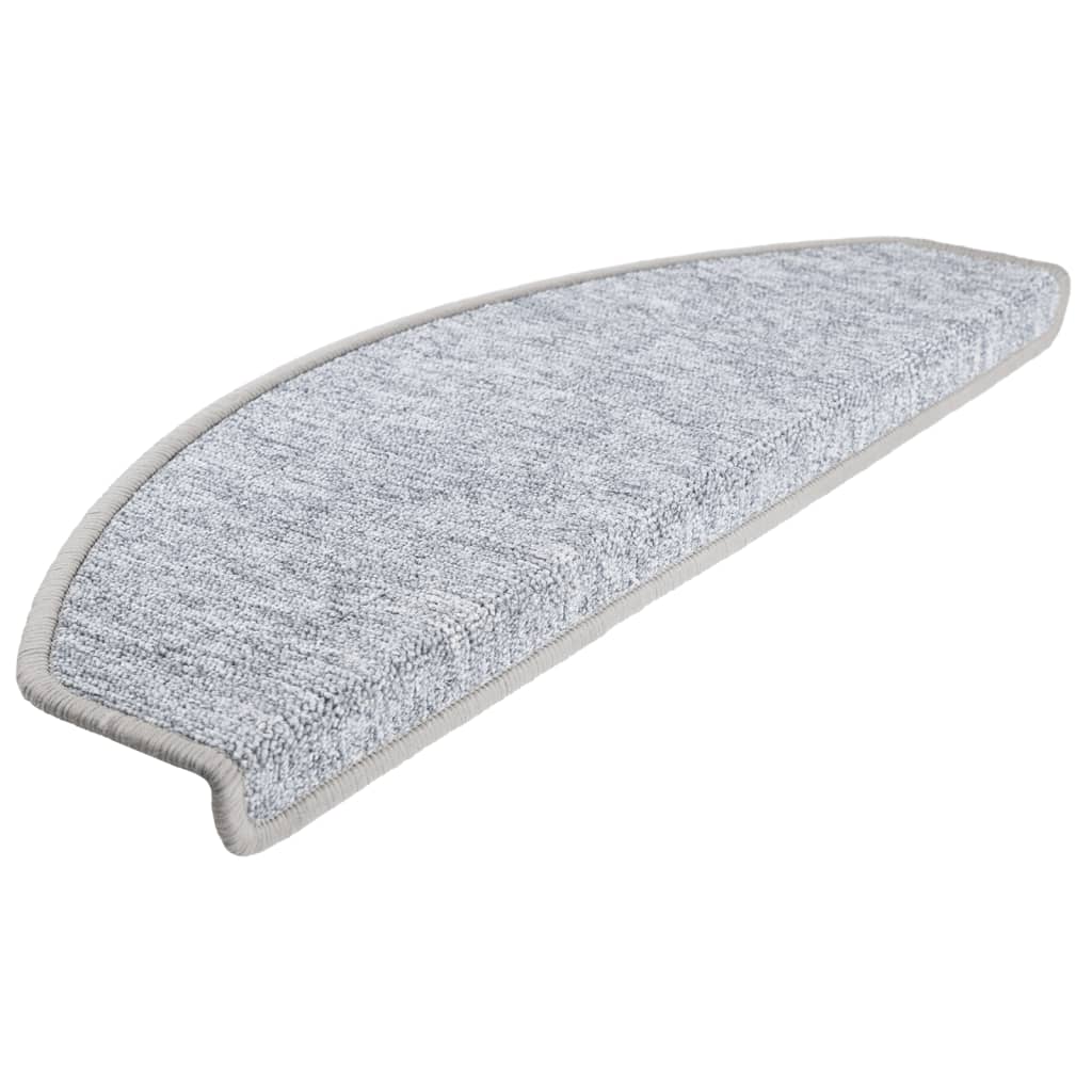 Vidaxl Nakładki Na Schody, 10 Szt., 65X24X4 Cm, Jasnoszare