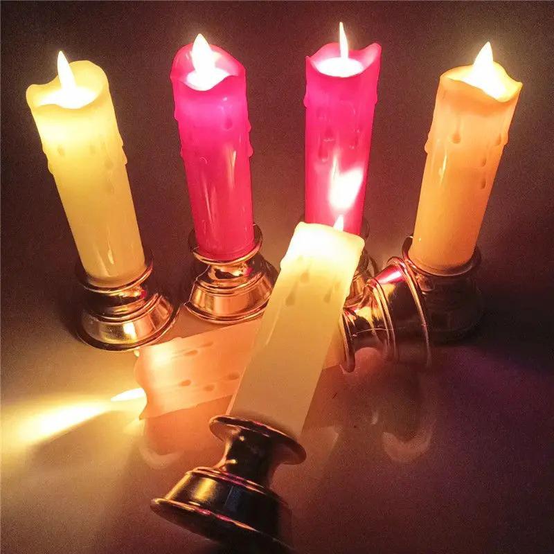 

Эксклюзивный новичок 0.85: Креативная светодиодная бездымная плачущая свеча-палочка - Идеально подходит для вечеринок и домашнего декора