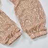 Gold Sequin Glitter Pants High Waist Long Pants Women Party Club Trouser Outfit Legged Casual Pants