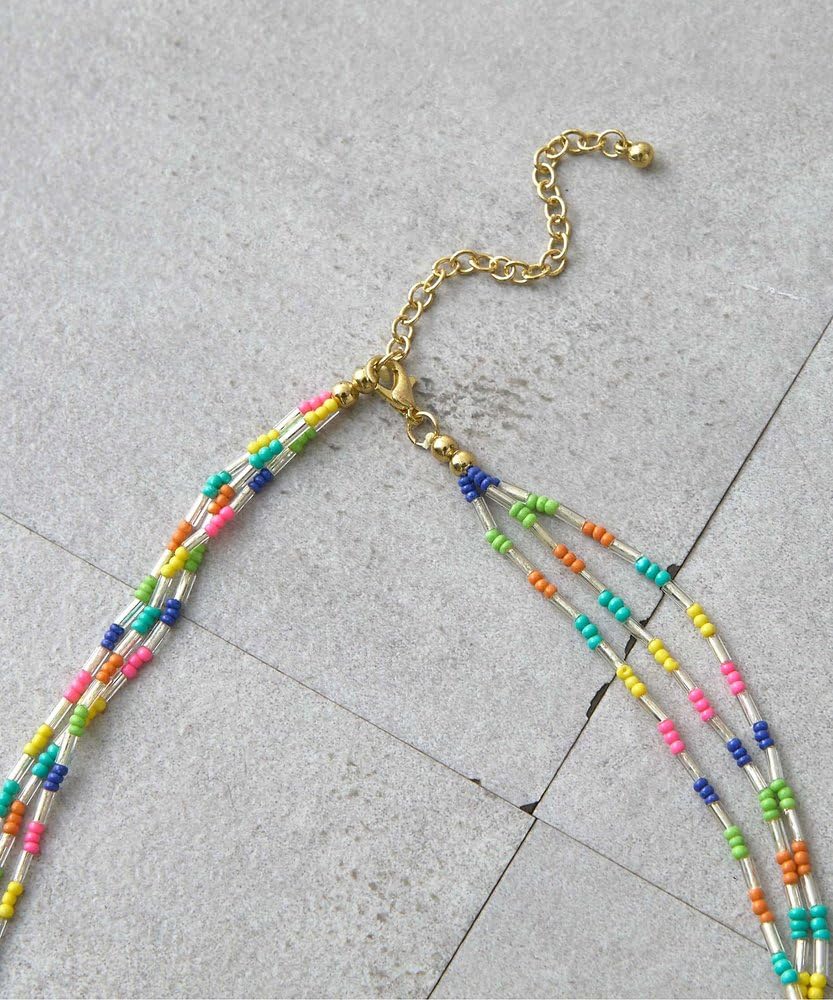 [CIAOPANIC TYPY] H.S 3-strand Bead Necklace TYZ1041511A0006 Free Non