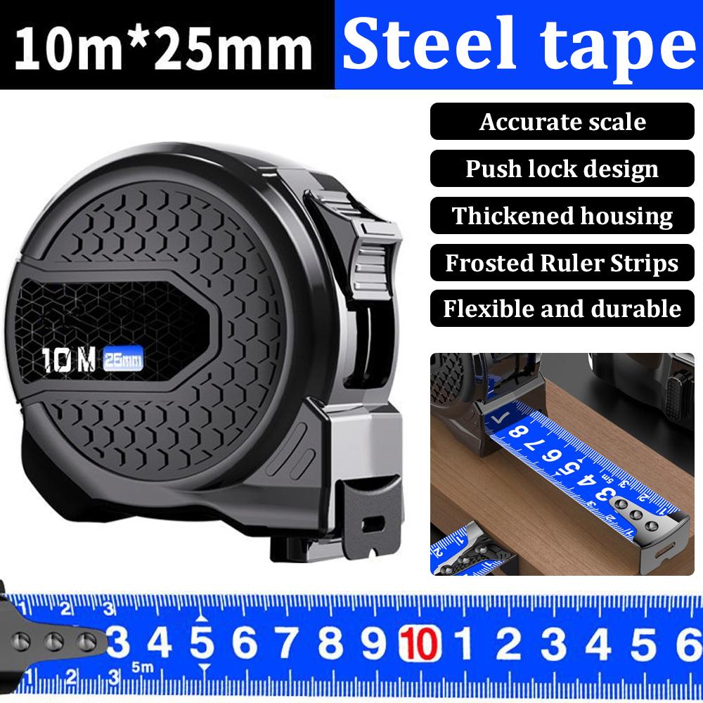 

5/7,5 м/10 м метрическая рулетка из нержавеющей стали, антикоррозийная выдвижная метрическая линейка, выдвижная линейка, деревообрабатывающие инструменты