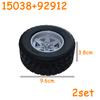 Technical Tire Wheel Car Truck Wheels Hub Block Bricks MOC Motorcycle Tyre  Rim Brick Playset 56145 44309 86652 32019 15038 23798