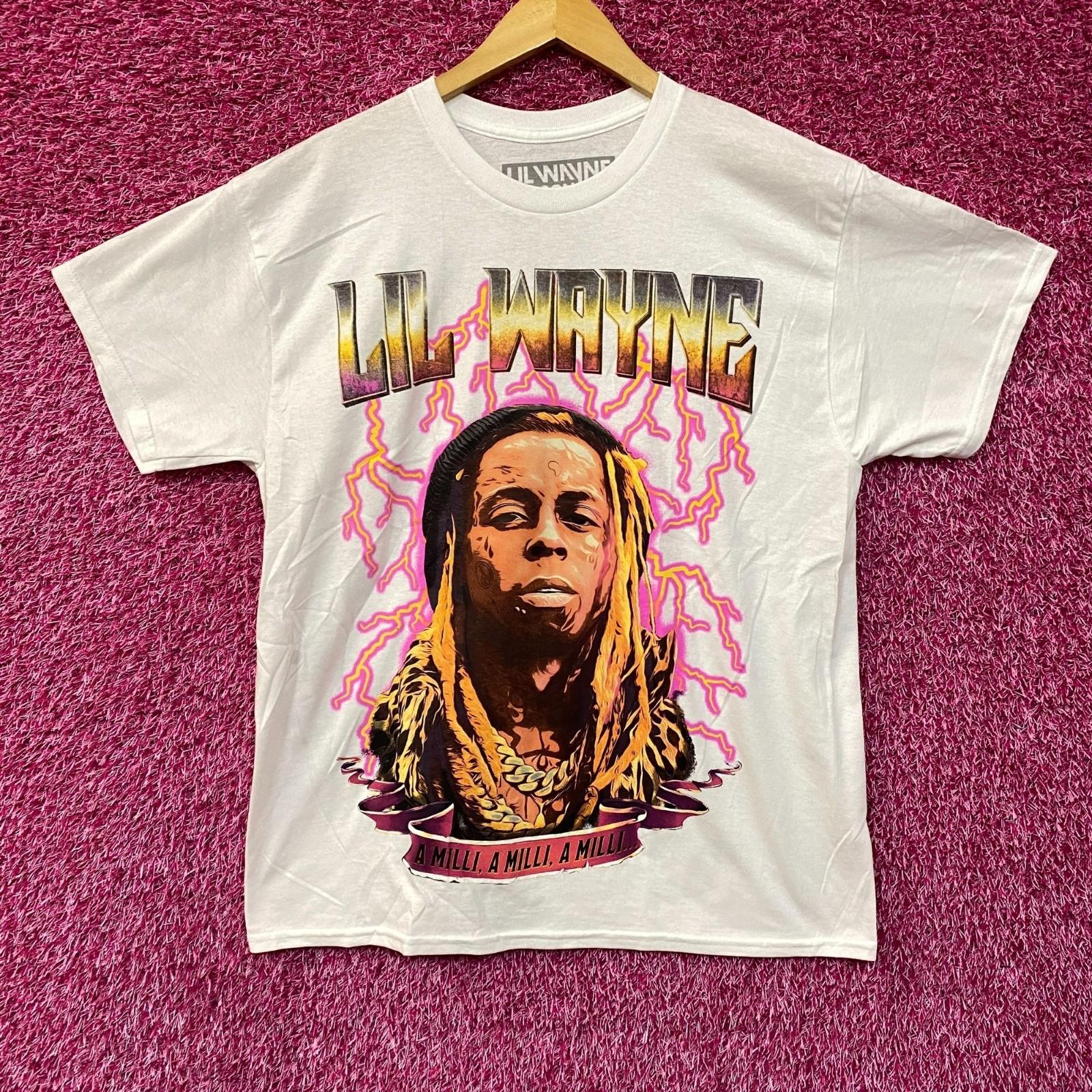 Reason Lil Wayne A Milli Lightning White T-Shirt Large XL