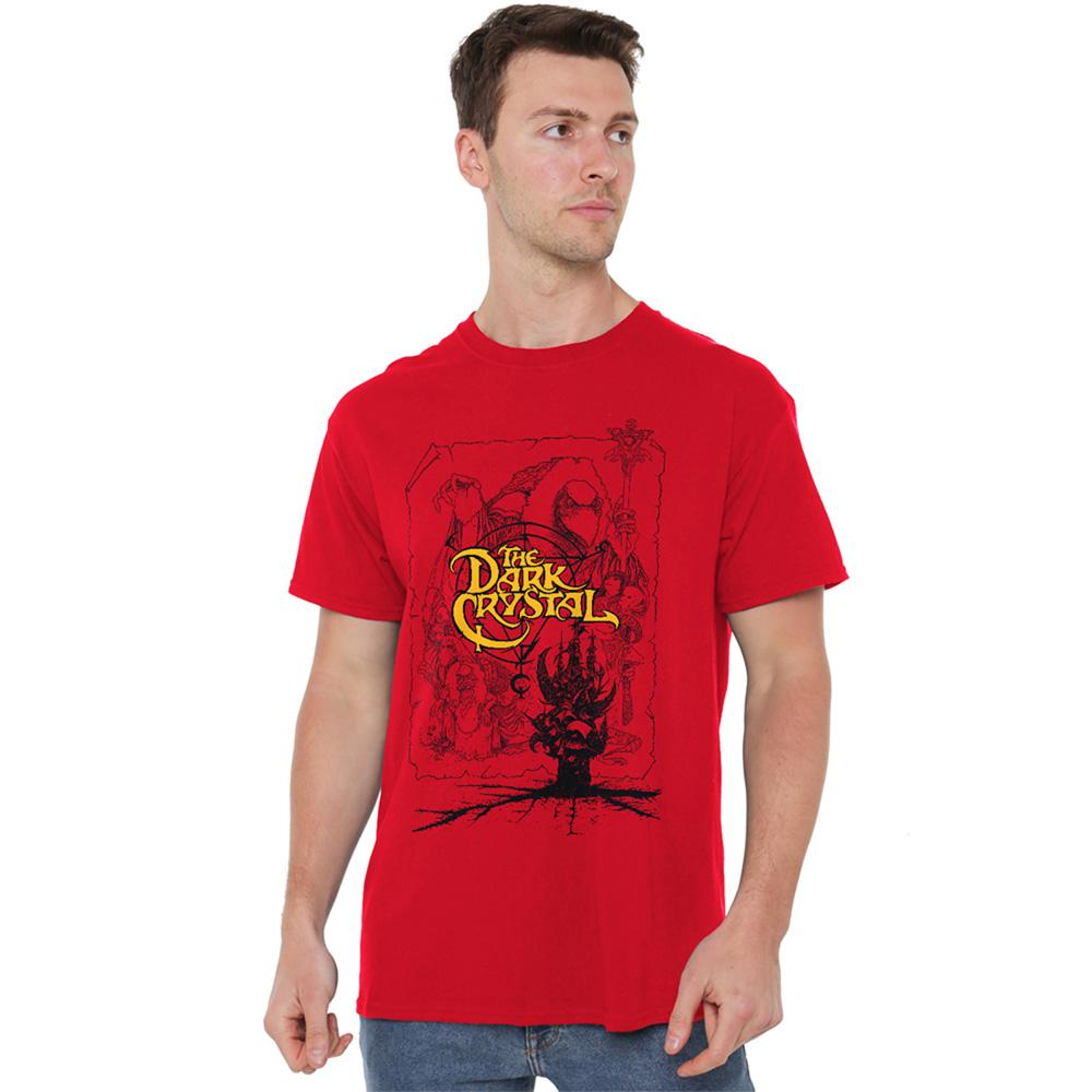 Dark Crystal Unisex Adult Line Art T-Shirt