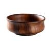 Vintage Wooden Serving Bowl