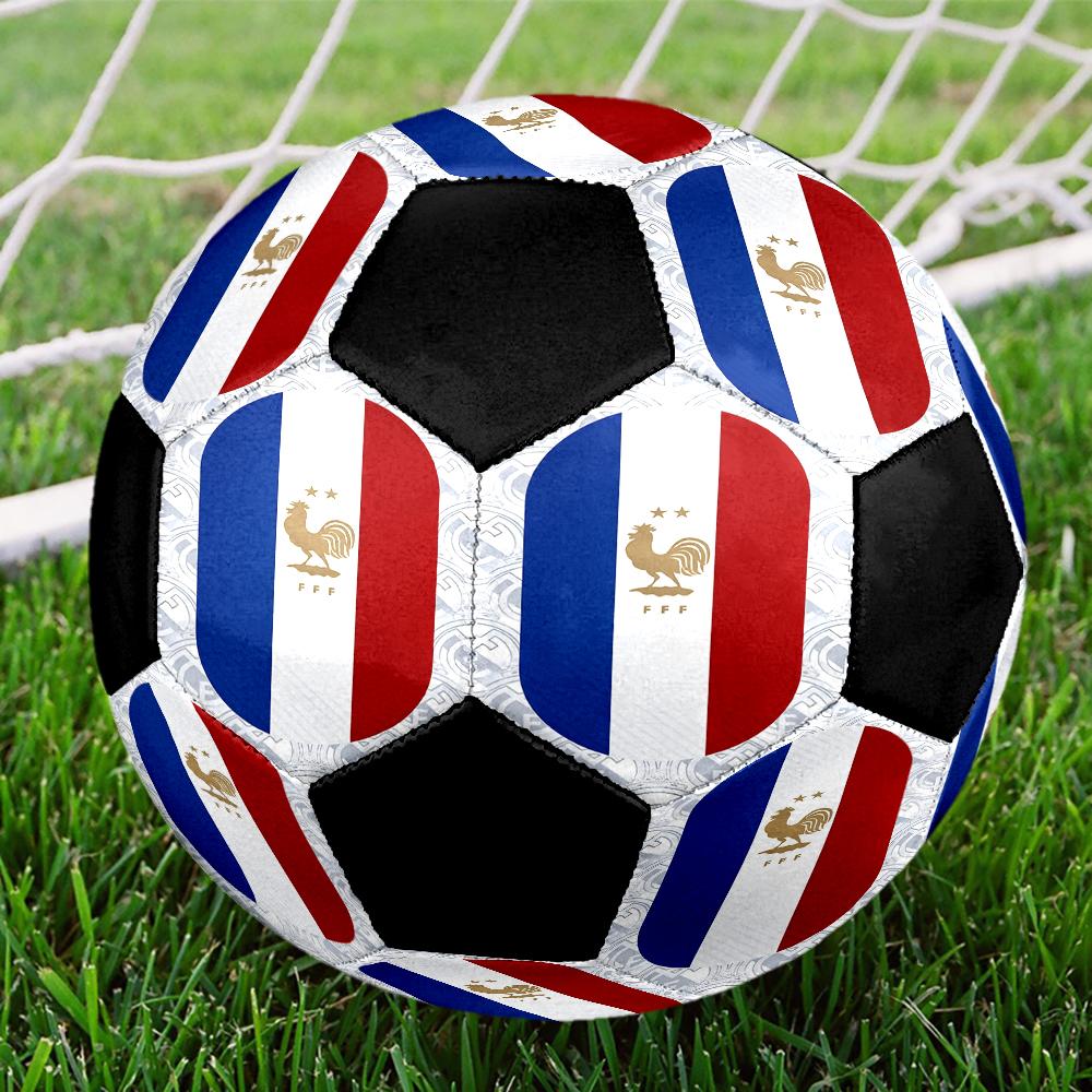 FFF Theme Size 5 Soccer Ball, Suitable for Both Indoor and Outdoor Matches, a Gift Suitable for Everyone.