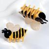 Hair Claw Cartoon Bee Shape Back Head Hair Clip Anti-slip Teeth Strong Grip Shower Hair Clamp Versatile Use Hair Accessory