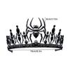 New Halloween Personalized Spider Alloy Goth Party Props, Halloween Costumes, Crystal Rhinestone Role-playing Accessories