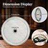 Universal 4In French Press Filter Replacements Set Includes Spirals and Crosses Disk Stainless Steel Plunger and Screens