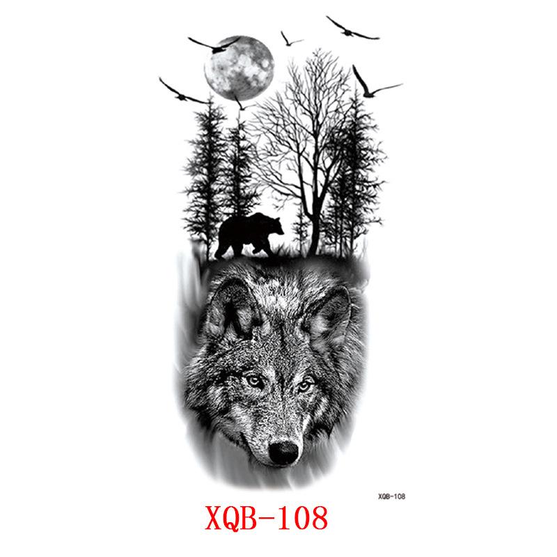 Small Full Arm Tattoo Stickers, Flower Letters, Animal Tattoo Stickers, Tattoo Stickers Tattoo