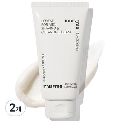 Forest Shaving & Cleansing Foam, 150 g, 2 kusy