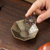 Unique Lotus Shape Alloy Incense Burner Stick Coil Holder Sandalwood Base for Gift Yoga Spa Home Decoration