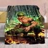 One Piece Anime Flaneldecke - Weich Warm Perfekt für Sofa, Bettwäsche Camping Reisen Büro Heimdekoration -QJY