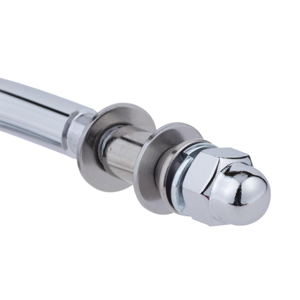 Kijima Motorcycle Parts Left and Mirror 1 for Certified Chrome Mirror, Round, Right, Finish, 101mm, Piece, Harley, '07 Compatible, Plated, HD-07141