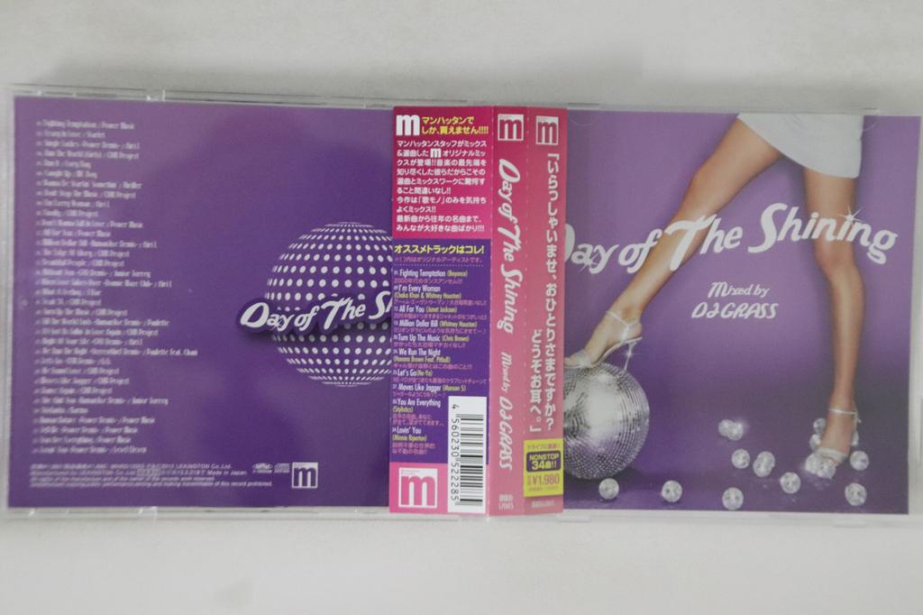 Mix CD DJ GRASS - Day Of The Shining (Mix Cd) MHRD12003 MANHATTAN Japan Obi Rap & Hip-Hop/R&B Used
