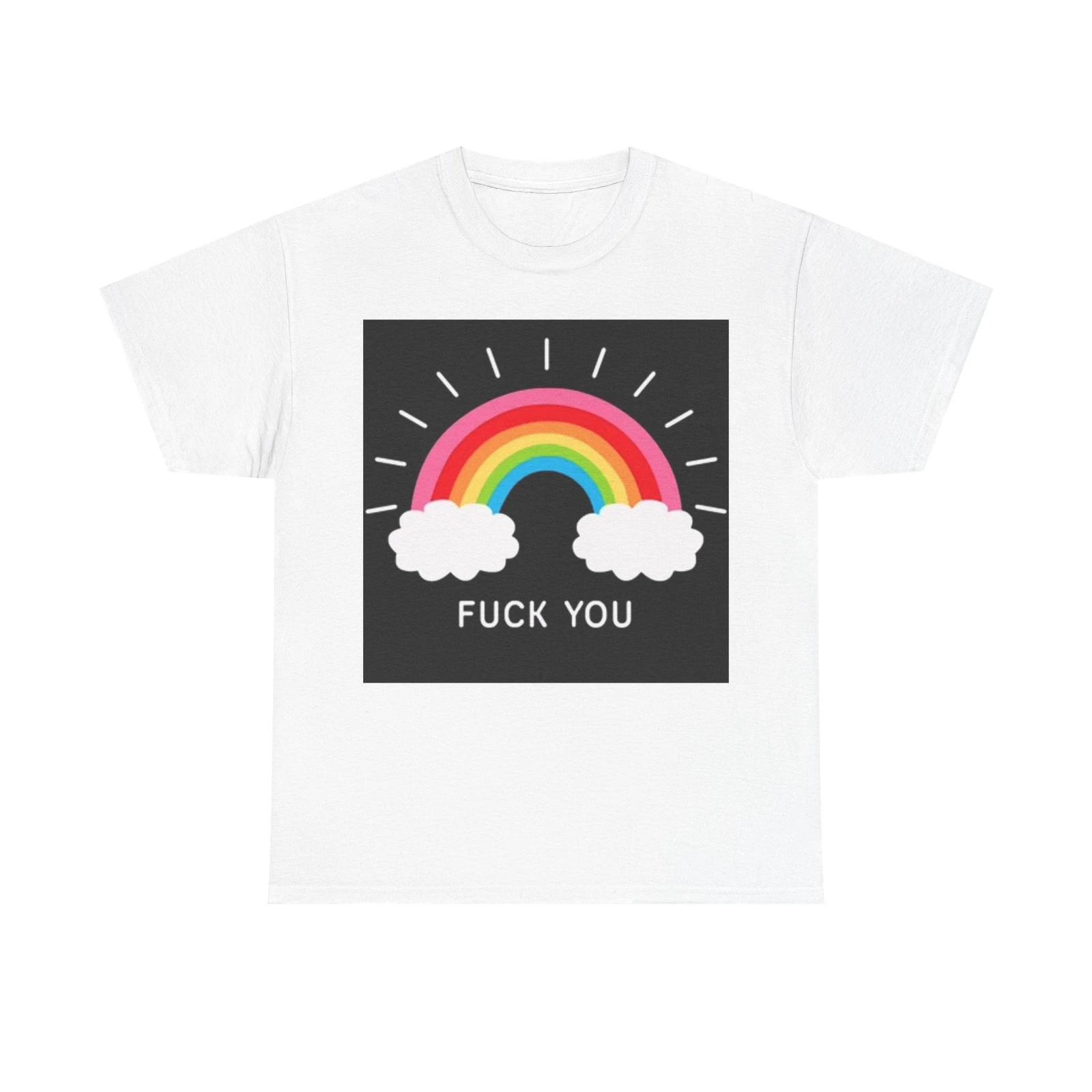 Men s and Women s T-shirts Funny Rainbow XXXXL