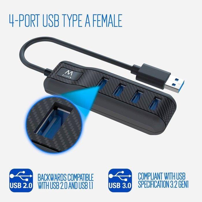 Hub USB 4 Ports Eminent EW1138 USB 3.1