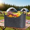 Collapsible Firewood Storage Bin Heavy Duty Clothes Storage Basket Logging Tote Bag  Wood Storage