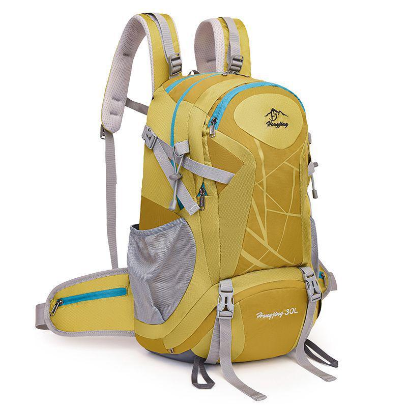 

Lightweight Waterproof Hiking Backpack for Men & Women - Large Capacity Outdoor Sports Pack Default жёлтый