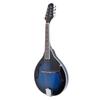 A Style Mandolin Wooden 8 String Mandolin with Chrome Open Gear Tuners for Band Individual Performan