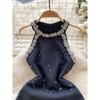 Accessible Luxury Silm Exquisite Rhinestone Dress Small Dress