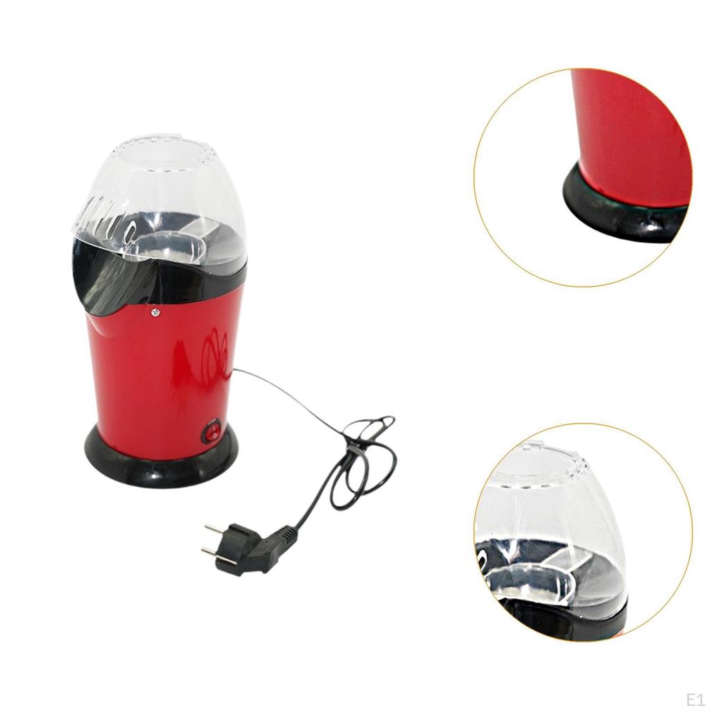 Air Popcorn Maker Automatic Quick Heat Mini Homemade Non Sticky Pot Electrical Machine